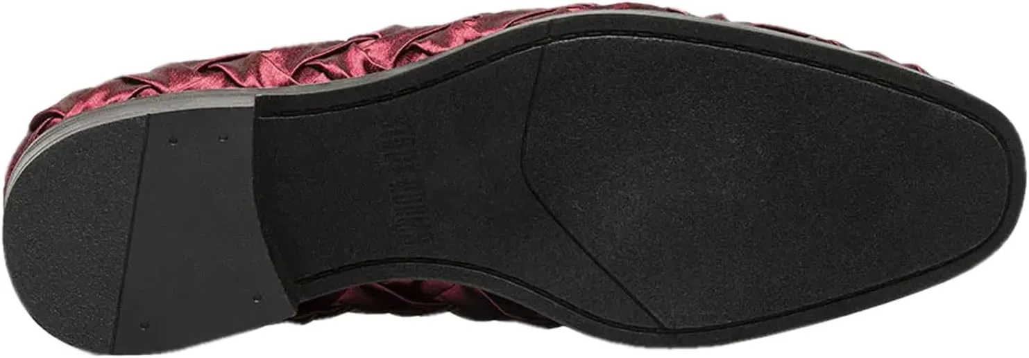 STACY ADAMS Men's Savoir Satin Slip-on Loafer