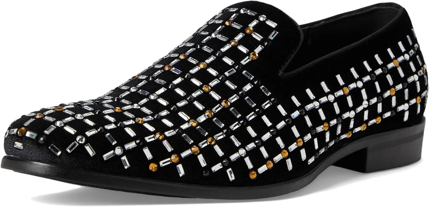 Stacy Adams Men's Stallford Rhinestone Slip on Loafer