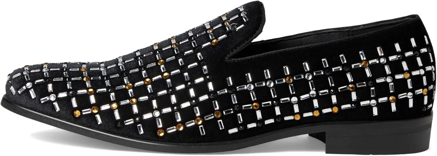 Stacy Adams Men's Stallford Rhinestone Slip on Loafer