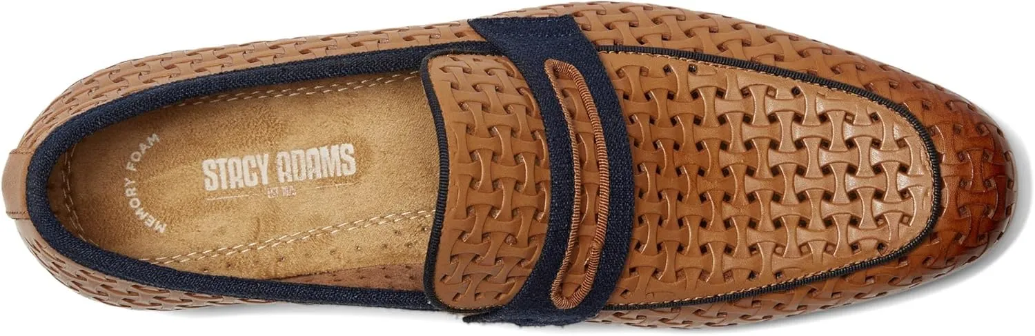 STACY ADAMS Men's Winstead Saddle Slip on Loafer