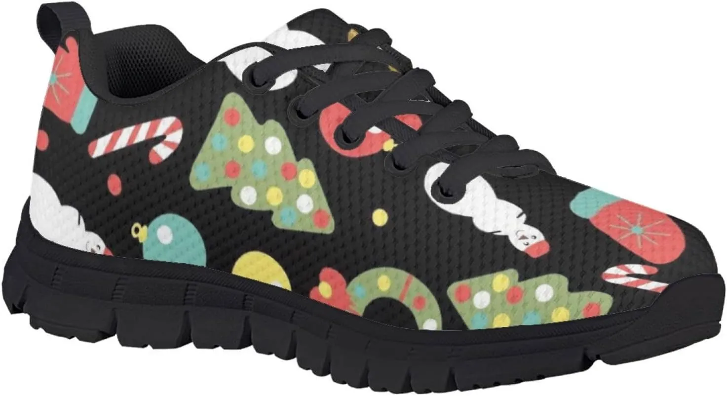 SYtrade Kids Girls Lightweight Tennis Running Sports Athletic Sneakers Lace-Up Shoes