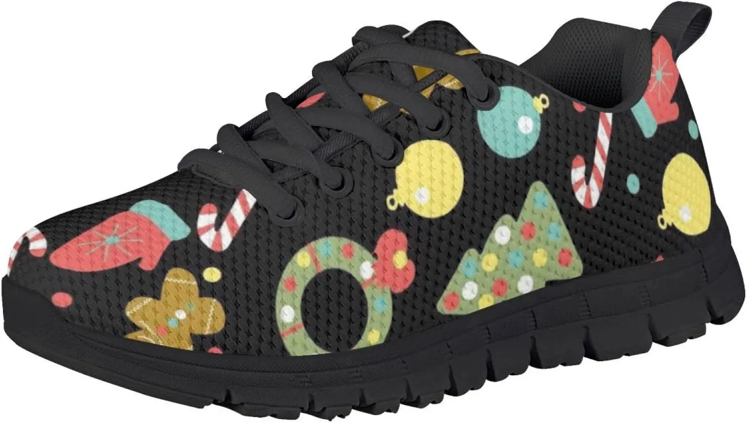 SYtrade Kids Girls Lightweight Tennis Running Sports Athletic Sneakers Lace-Up Shoes