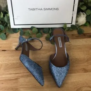 Tabitha Simmons Liberty Pump, Size 9US / 39EU - Blue