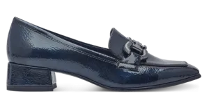 Tamaris Ladies Slip On Block Heel Loafer Shoe 24316-43 805