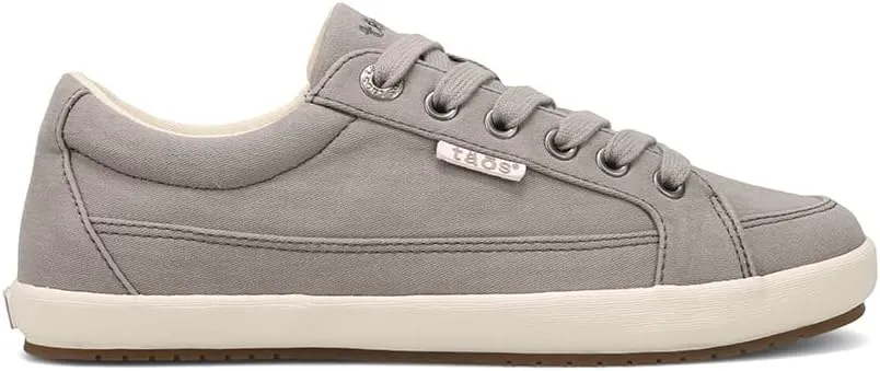 Taos Moc Star 2 Women's Sneaker - Fresh Canvas Design with Removable Footbed, Arch Support and Durable Lightweight Outsole for All Day Walking and Everyday Style