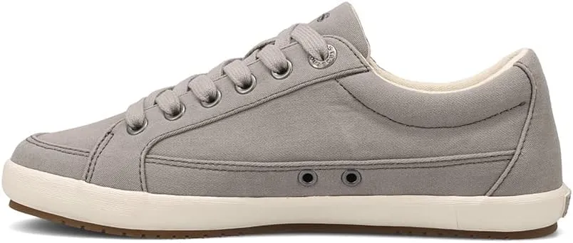 Taos Moc Star 2 Women's Sneaker - Fresh Canvas Design with Removable Footbed, Arch Support and Durable Lightweight Outsole for All Day Walking and Everyday Style