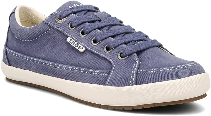 Taos Moc Star 2 Women's Sneaker - Fresh Canvas Design with Removable Footbed, Arch Support and Durable Lightweight Outsole for All Day Walking and Everyday Style