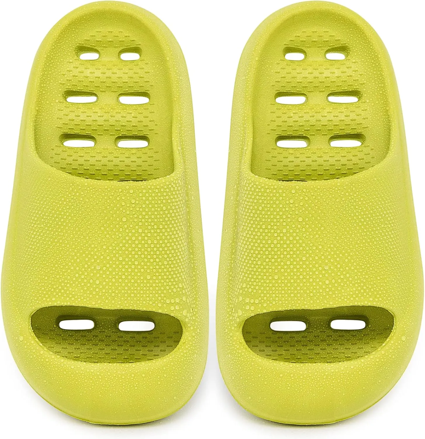 techcity Boys Girls Slide Sandals Soft Cushioned Thick Sole Non-slip Summer Slippers Quick Drying Bathroom Shower Pool Beach Sandals for Toddler Little Kids