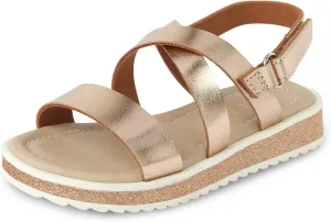 The Children's Place Girl's Baby Toddler Sporty Sandal with Adjustable Straps