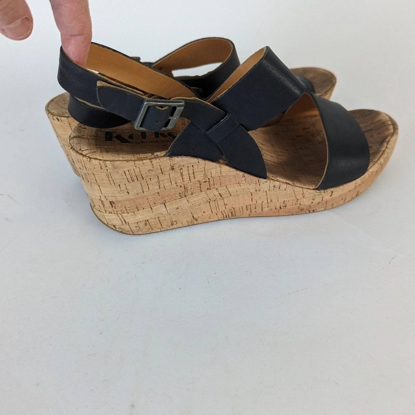 The Kork Ease Austin Wedge Sandal - 10
