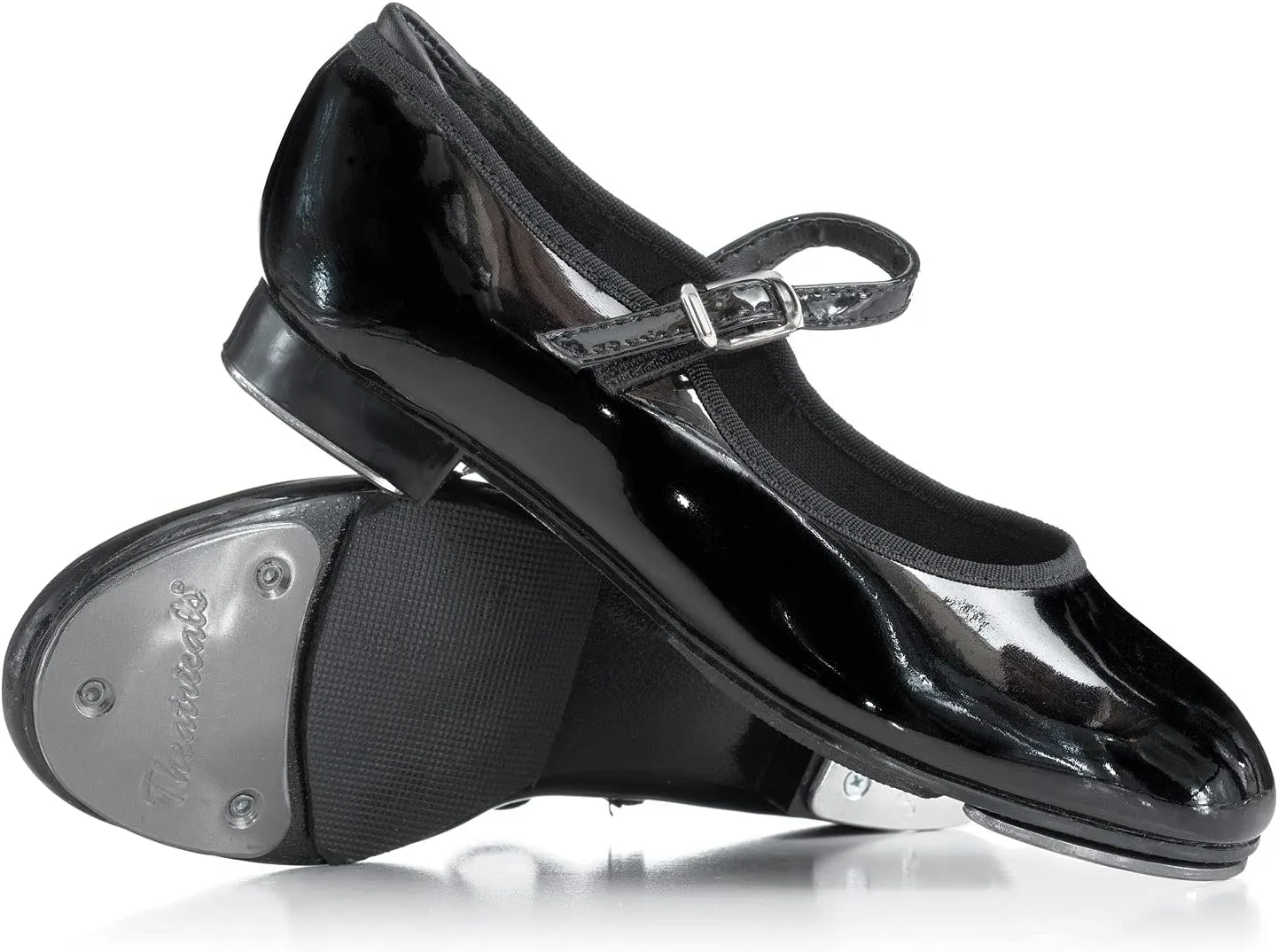 Theatricals Girls Slide Buckle Tap Shoes