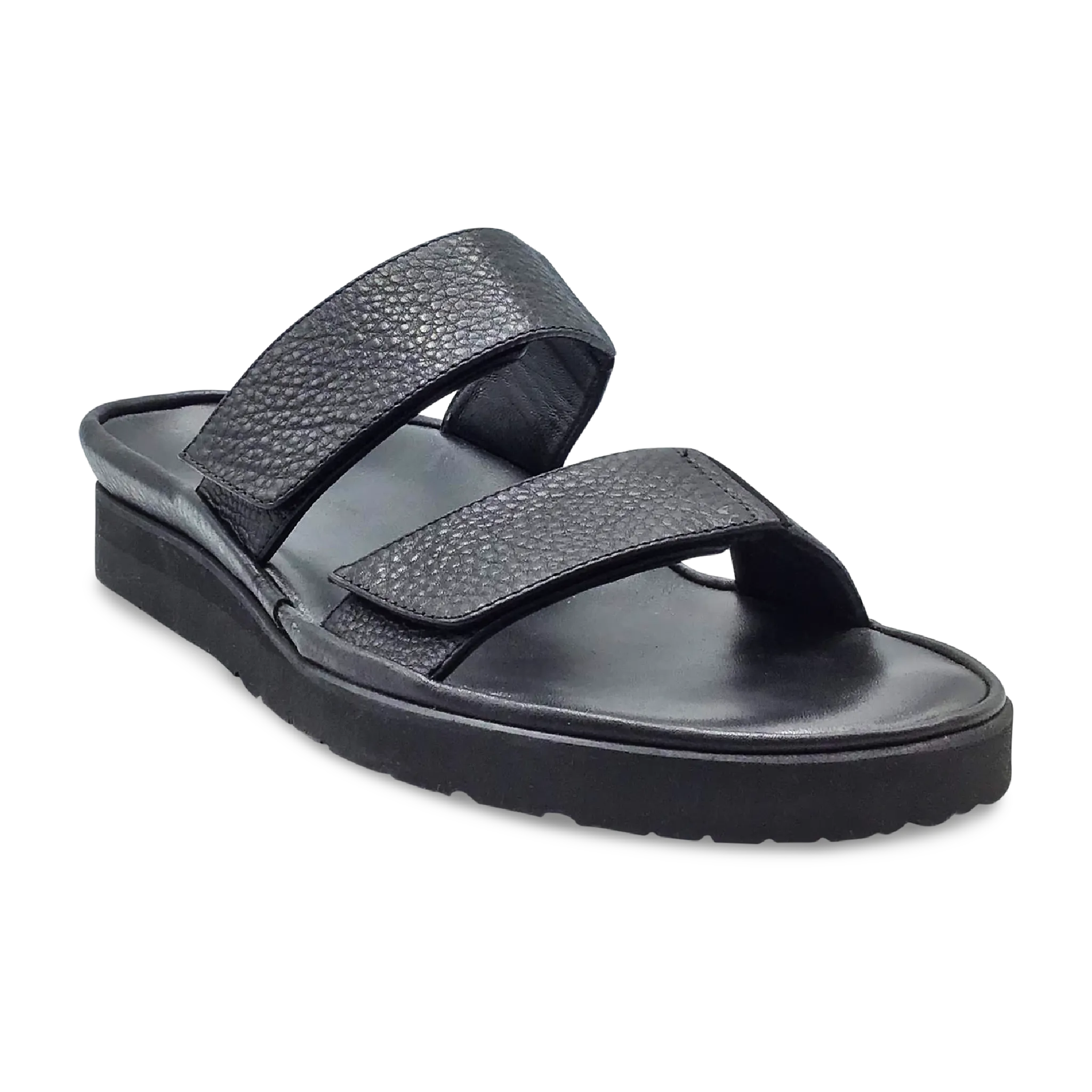 Thierry Rabotin Men's H503 Black Leather