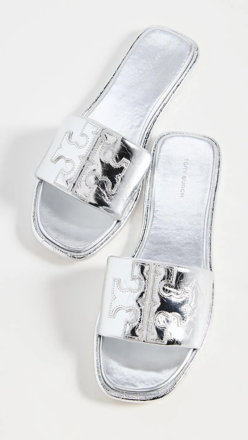 Tory Burch Women's Double T Sport Slides