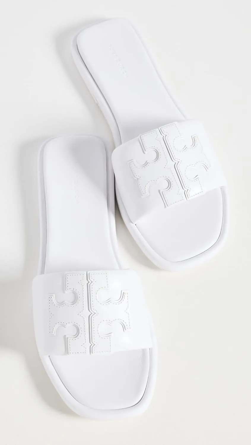 Tory Burch Women's Double T Sport Slides