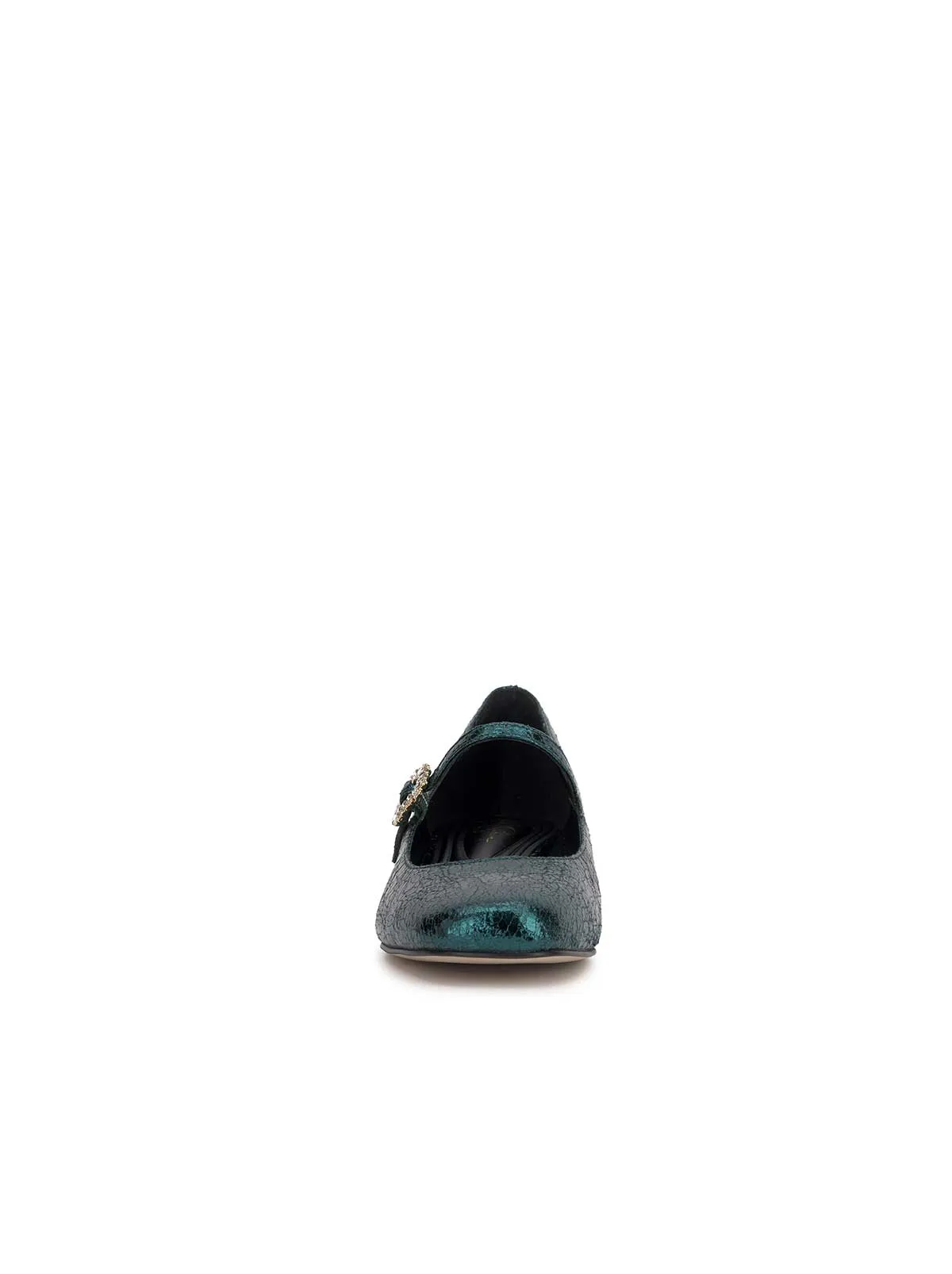 Treen Mary Jane Pump in Dark Teal