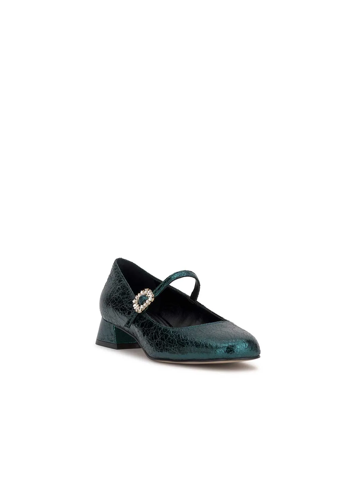 Treen Mary Jane Pump in Dark Teal
