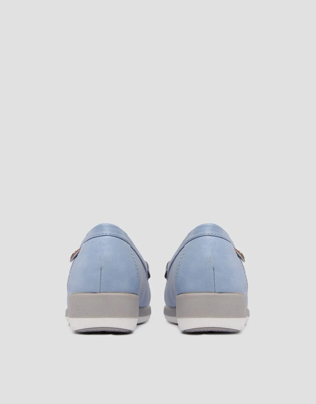 Triset Stitching Look Sepatu Loafer Wanita