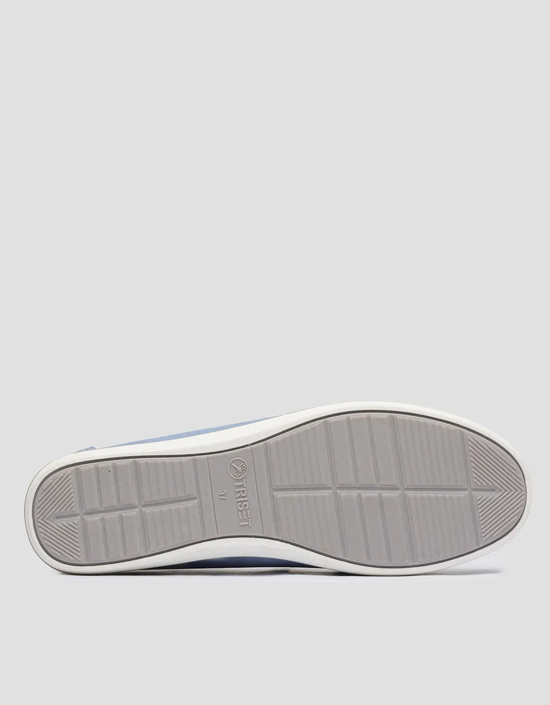 Triset Stitching Look Sepatu Loafer Wanita