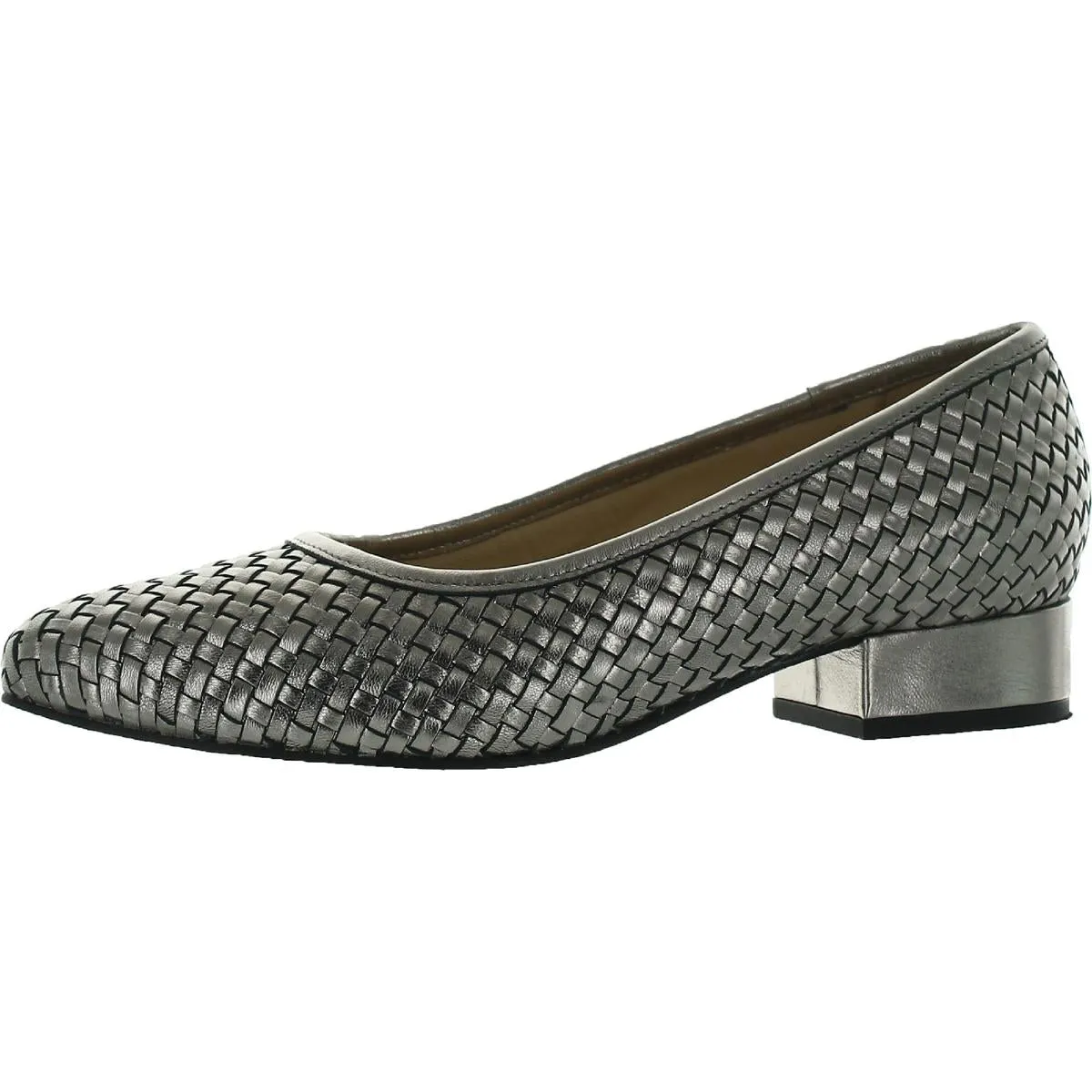 Trotters Womens Jade Slip On Dressy Loafer Heels