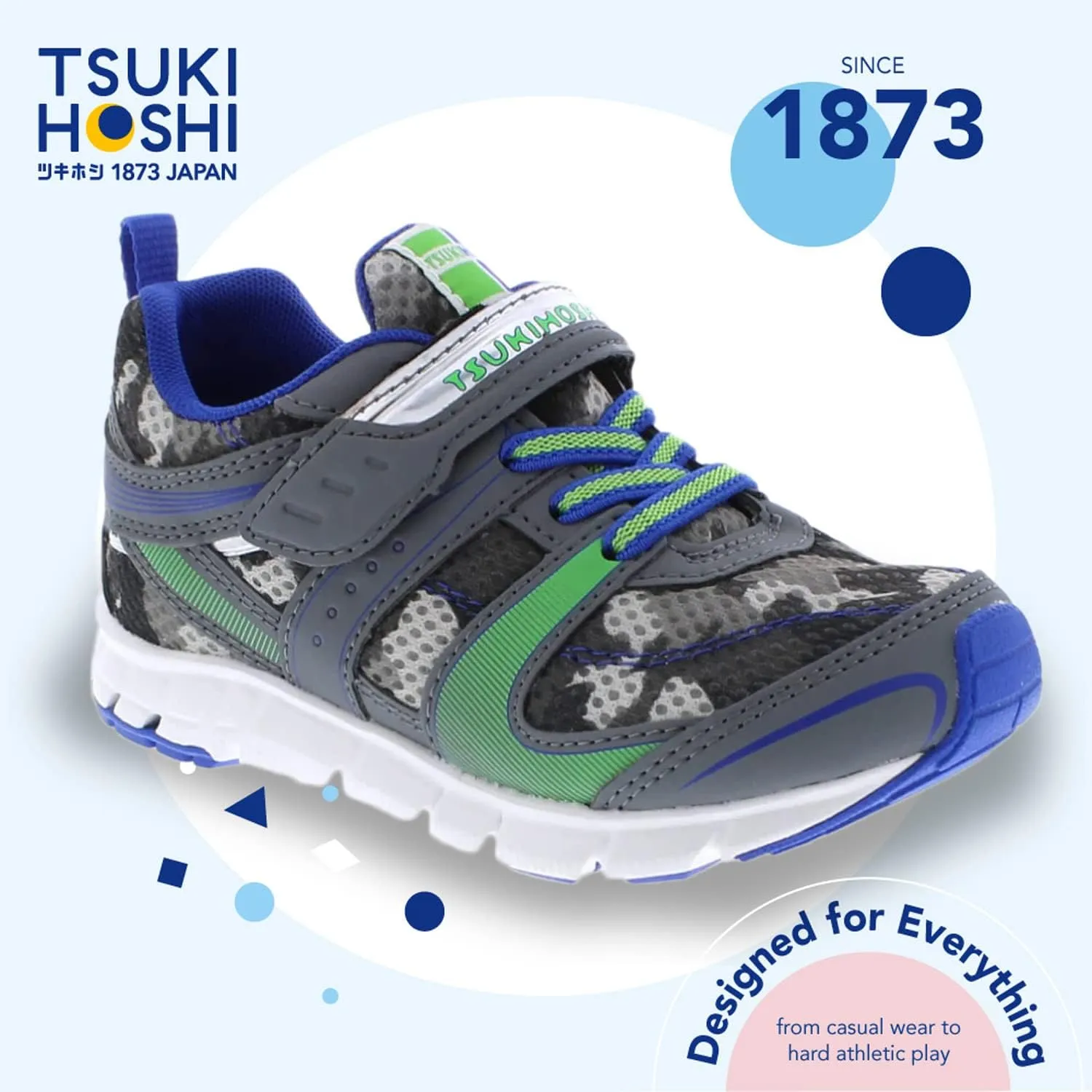 TSUKIHOSHI Boy's Youth Velocity (Little Big Kid) Sneaker