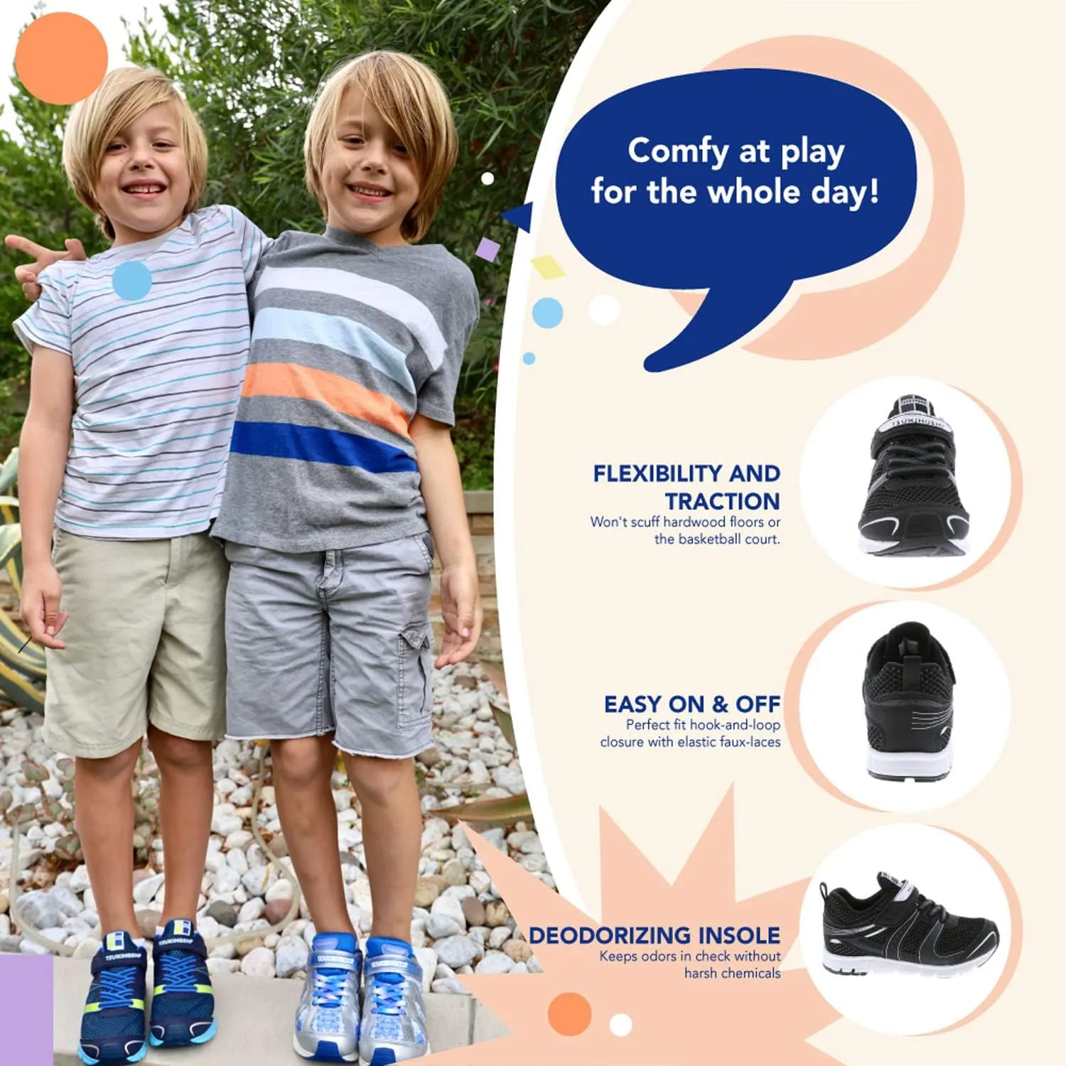 TSUKIHOSHI Unisex-Child Velocity Sneaker