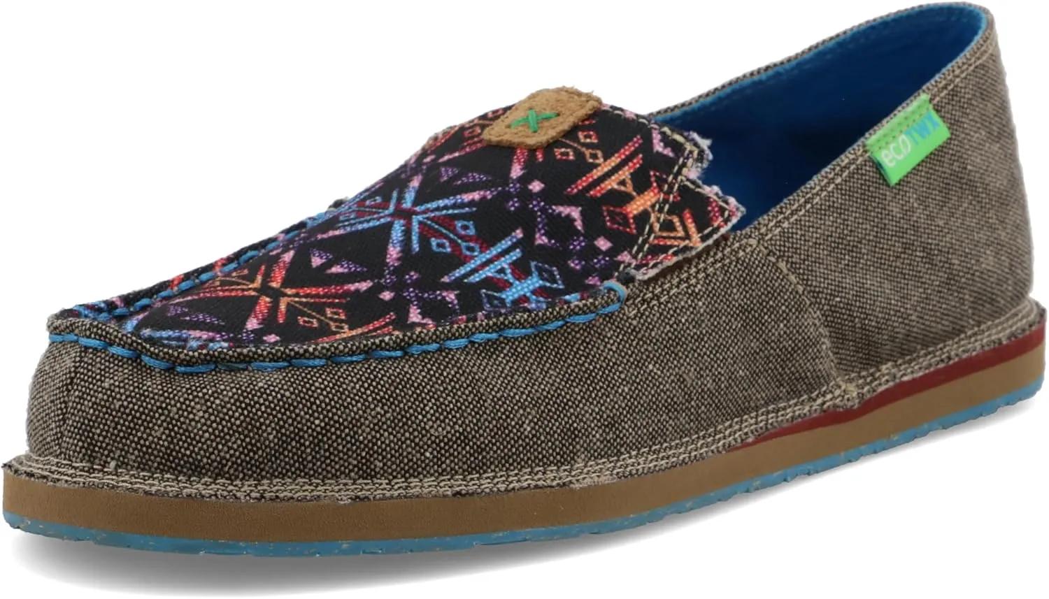 Twisted X Women's Slip-On Loafer, Moc Toe