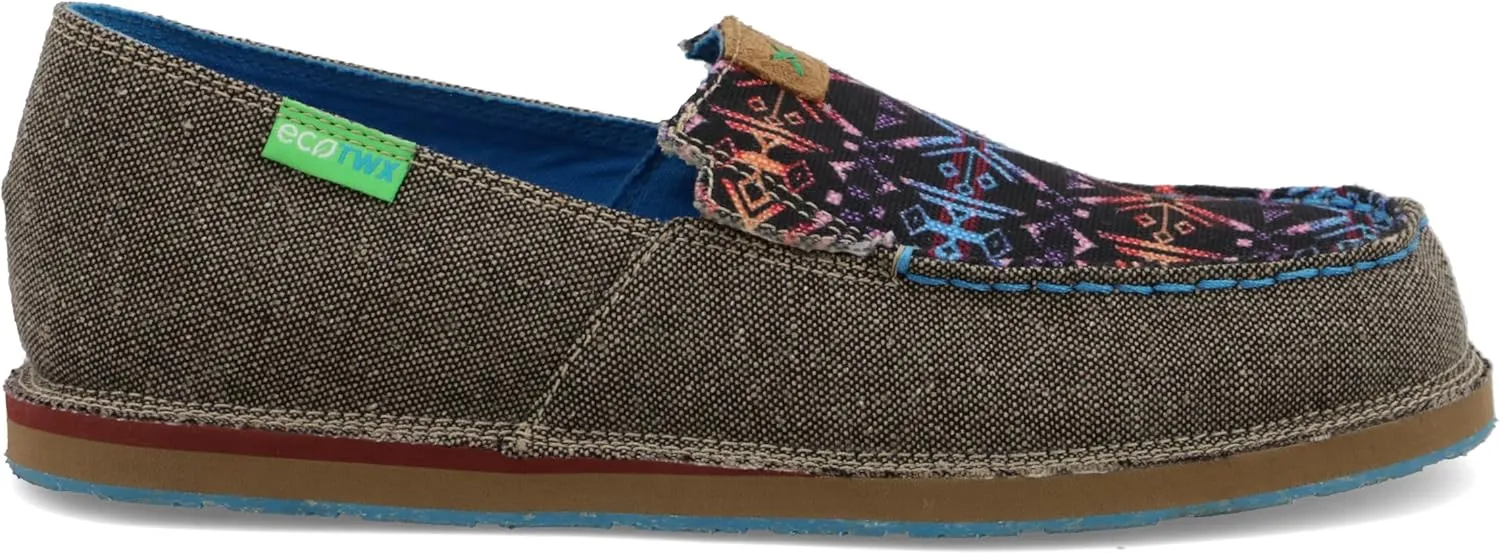 Twisted X Women's Slip-On Loafer, Moc Toe