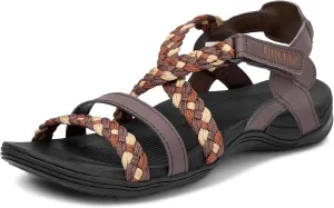UBFEN Womens Hiking Sandal Sport Sandal Outdoor Comfortable with Adjustable Straps