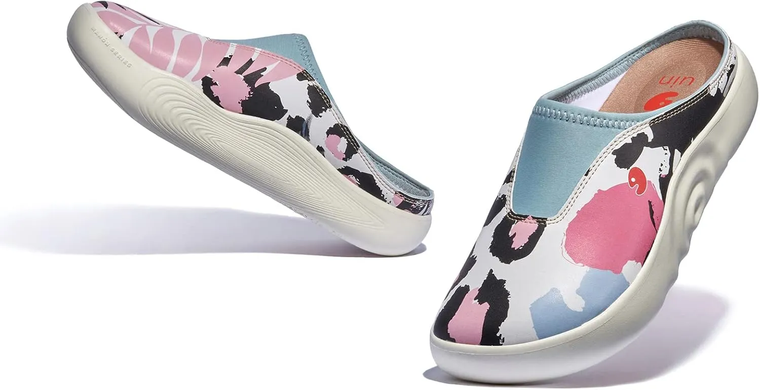 UIN Women's Slip On Walking Shoes Art Travel Lightweight Comfort Fashion Sneaker Mahon Series
