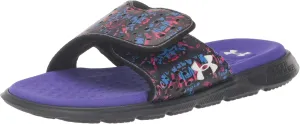 Under Armour Kids' Ignite Pro Graphic Slide Sandal