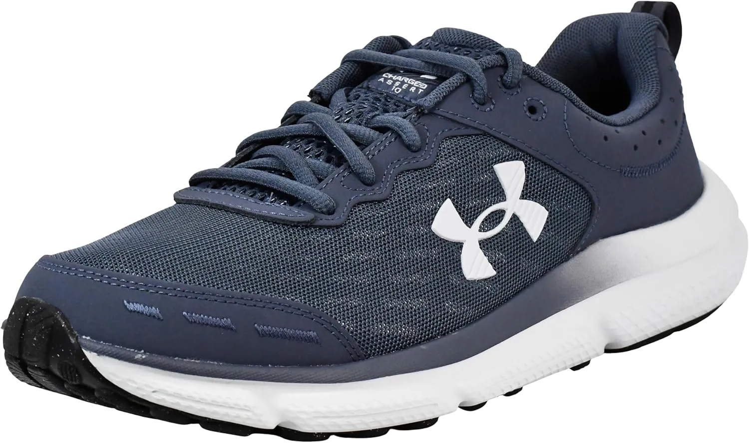 Under Armour Men's Charged Assert 10 Sneaker, Downpour Gray/Downpour Gray/Halo Gray, 14