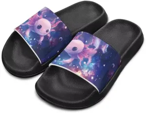 Unisex Slides for Girls Boys Comfortable Slippers Slides Non-slip Shower Shoes House Fashion Thick for Indoor & Outdoor Gifts