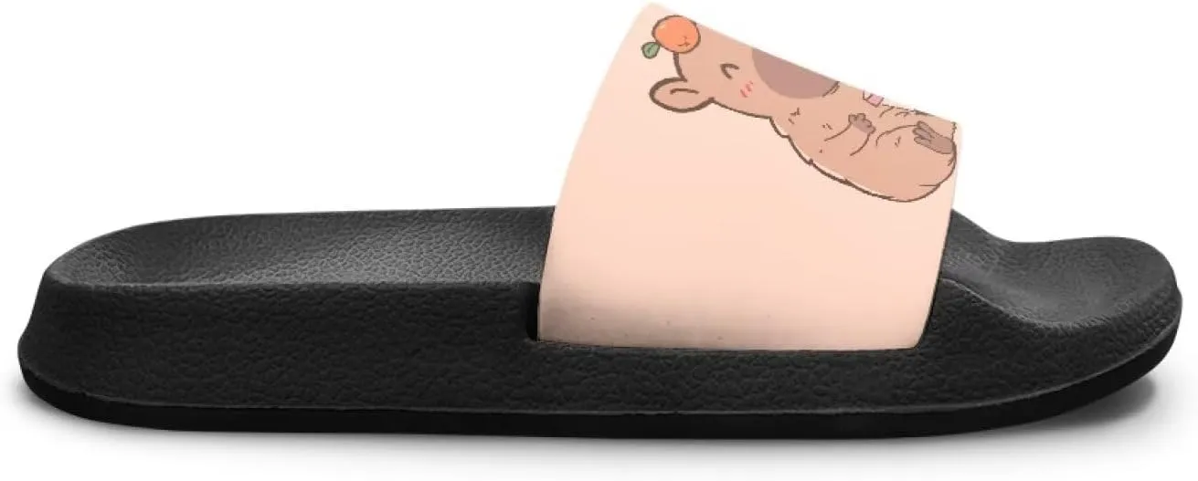 Unisex Slides for Girls Boys Comfortable Slippers Slides Non-slip Shower Shoes House Fashion Thick for Indoor & Outdoor Gifts