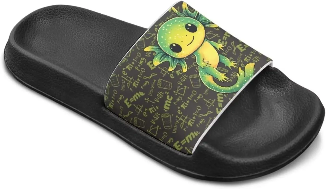 Unisex Slides for Kids Girls Boys Sandals Thick Sole Non Slip Shower Shoes Comfortable House Slippers Fashion Gifts