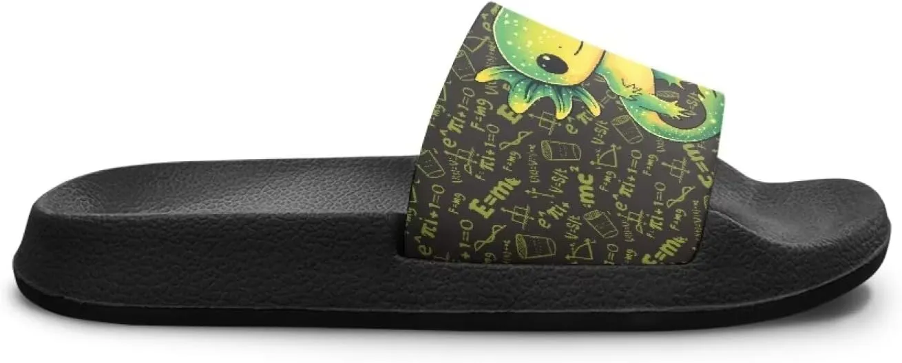 Unisex Slides for Kids Girls Boys Sandals Thick Sole Non Slip Shower Shoes Comfortable House Slippers Fashion Gifts