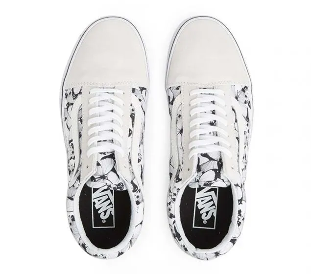 Value-for-money WHITE | VANS TRUE SKOOL | Members-only (BUTTERFLY) BLACK OLD