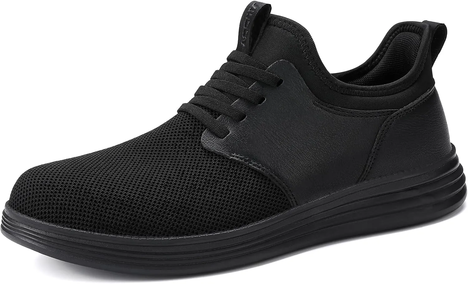 VILOCY Mens Slip On Casual Dress Shoes Hands Free Fashion Sneakers Mesh Tennis Walking Work Shoes Comfortable Breathable Lightweight Non Slip