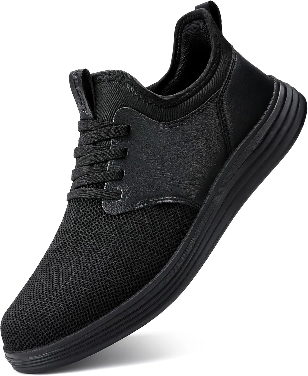 VILOCY Mens Slip On Casual Dress Shoes Hands Free Fashion Sneakers Mesh Tennis Walking Work Shoes Comfortable Breathable Lightweight Non Slip