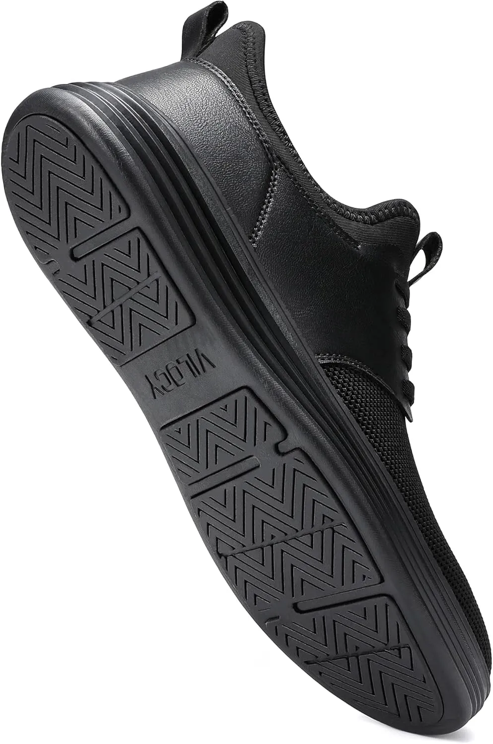 VILOCY Mens Slip On Casual Dress Shoes Hands Free Fashion Sneakers Mesh Tennis Walking Work Shoes Comfortable Breathable Lightweight Non Slip
