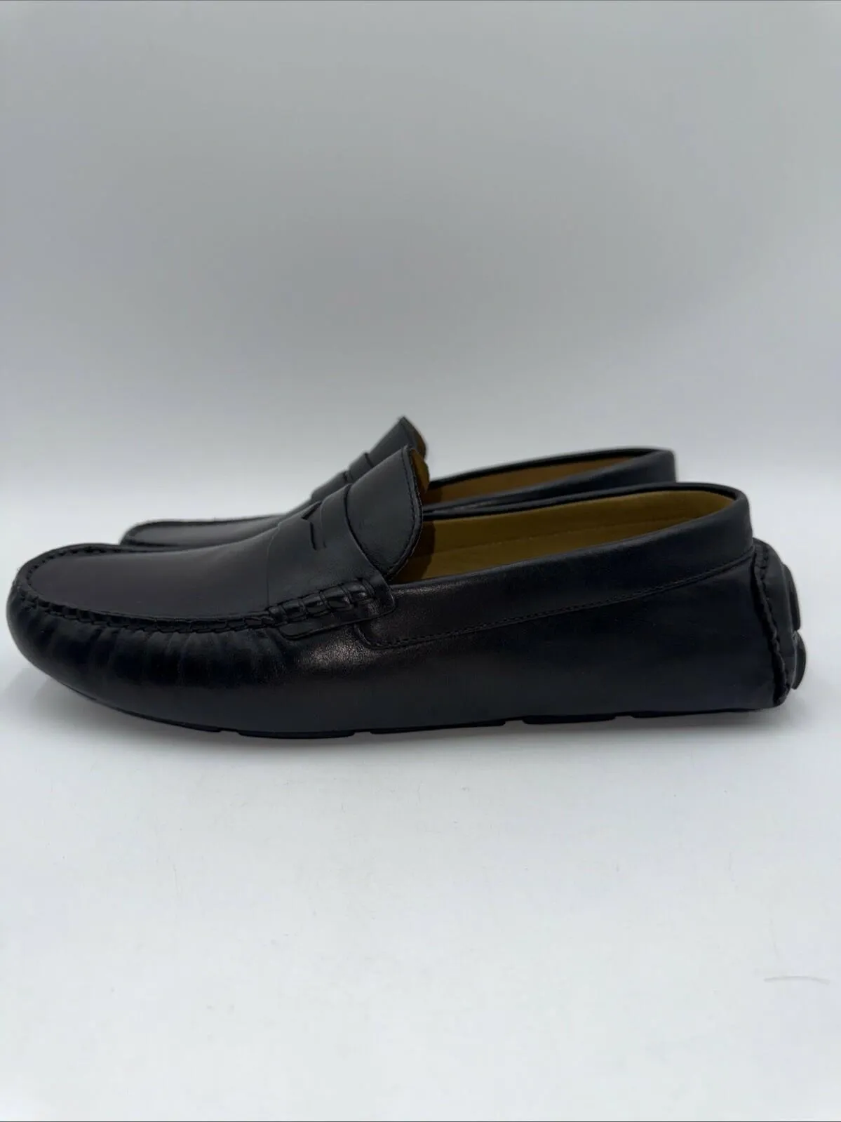 Vince Camuto Men’s Esmail Driving Black Loafer Storm Size 9.5 M - Very Good