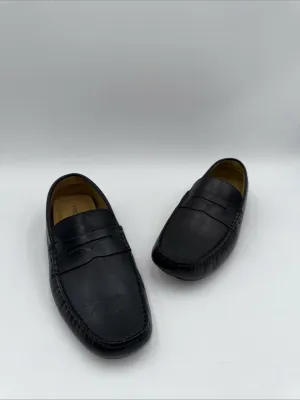 Vince Camuto Men’s Esmail Driving Black Loafer Storm Size 9.5 M - Very Good
