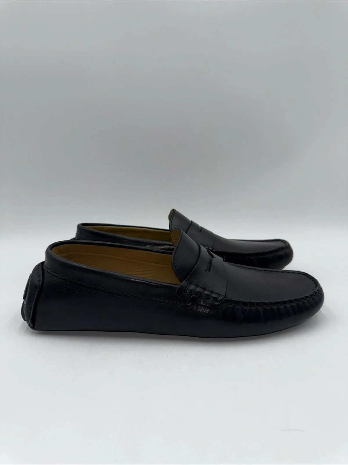 Vince Camuto Men’s Esmail Driving Black Loafer Storm Size 9.5 M - Very Good