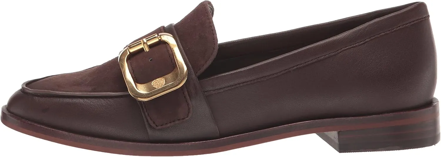 Vince Camuto Women's Cenkanda Buckle Loafer Flat