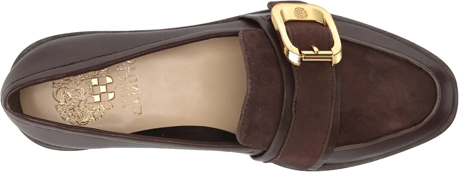 Vince Camuto Women's Cenkanda Buckle Loafer Flat