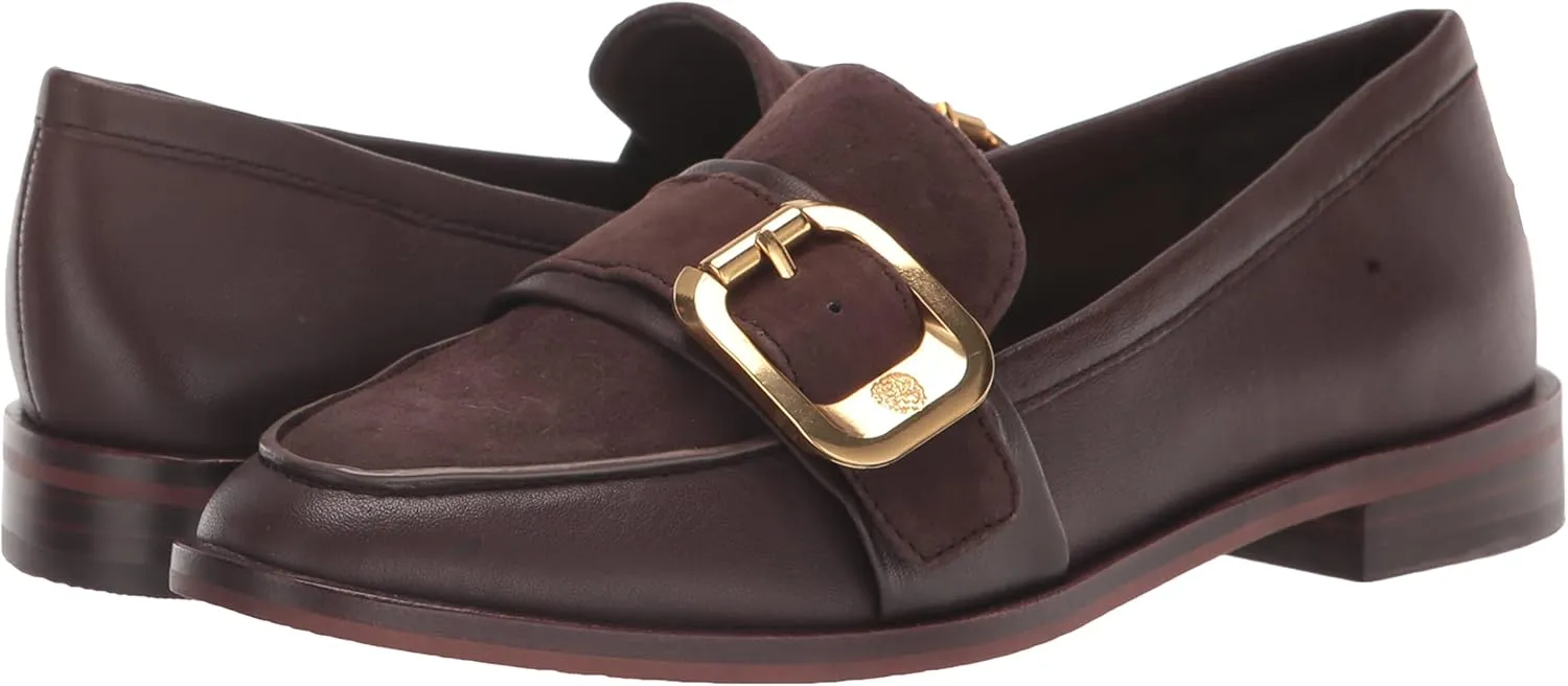 Vince Camuto Women's Cenkanda Buckle Loafer Flat