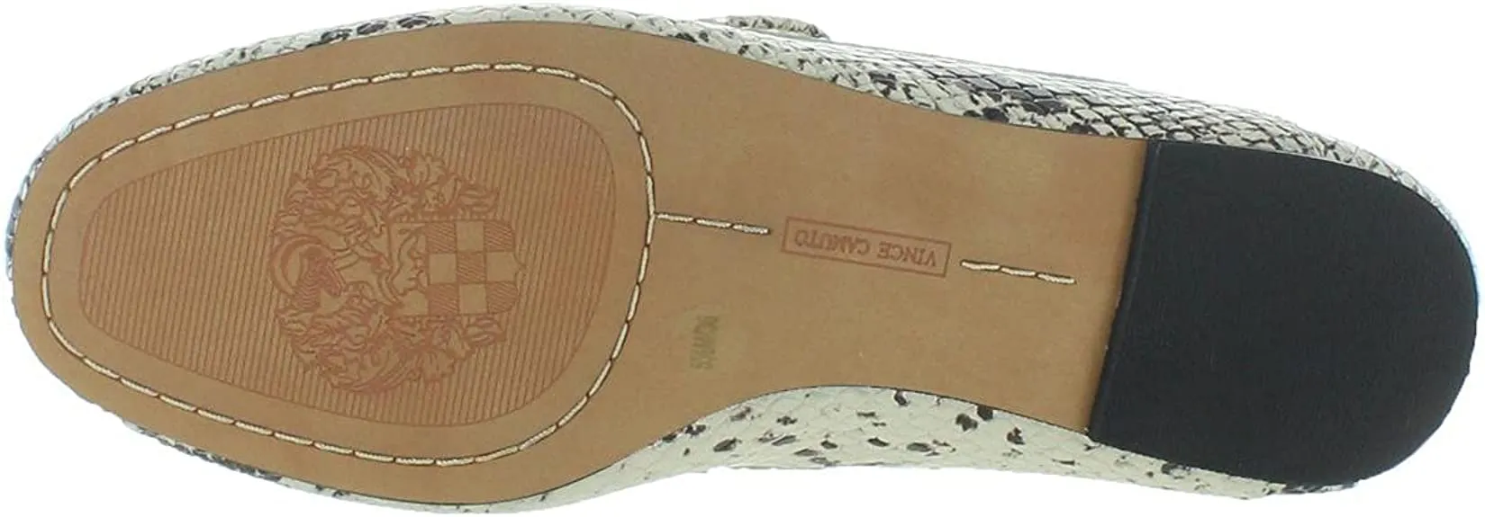Vince Camuto Womens Perenna Leather Slip On Loafers White 7.5 Medium (B,M)