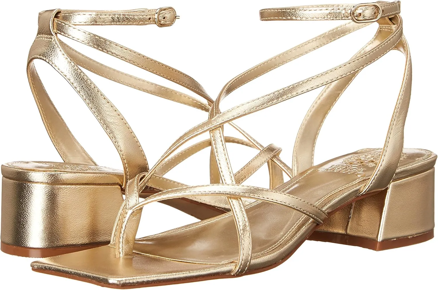 Vince Camuto Women's Shyremin Ankle Strap High Heel Sandal Heeled