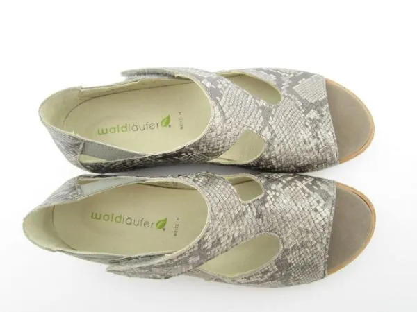 Waldlaufer Women's Bailey Heliett Kobra Pewter
