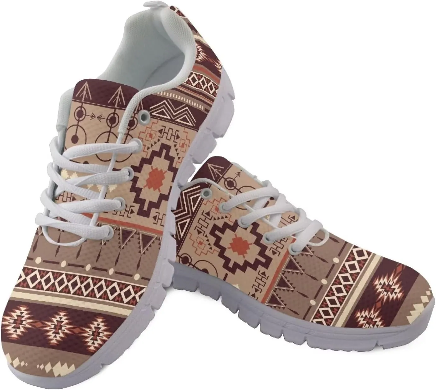Walking Shoes for Womens Girls Lace Up Lightweight Tennis Shoes Casual Mesh Running Sneakers