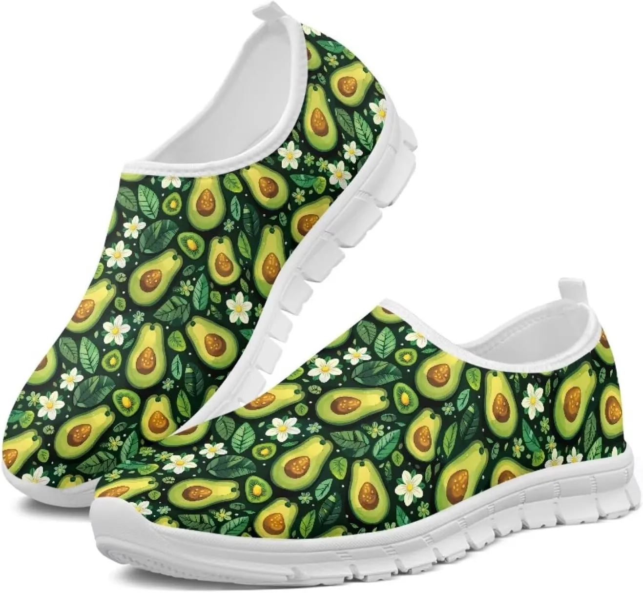 Walking Shoes for Womens Slip on Loafers Tennis Shoes Casual Mesh Running Sneakers
